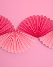 Pink Paper Fan Garland - Ellie and Piper
