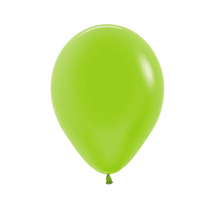 11" Neon Green Latex Balloon - Ellie and Piper