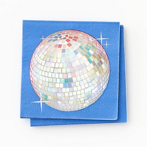 Disco Ball Party Cocktail Napkins - Ellie and Piper