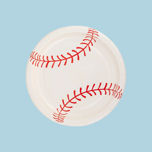 Baseball Paper Plates - Ellie and Piper