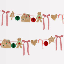 Gingerbread Christmas Party Garland