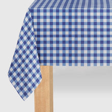 Navy Gingham Paper Tablecloth - Ellie and Piper