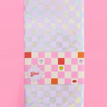 Iridescent Checkered Washable Tablecloth - Ellie and Piper