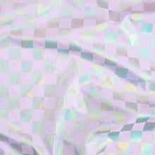 Iridescent Checkered Washable Tablecloth - Ellie and Piper