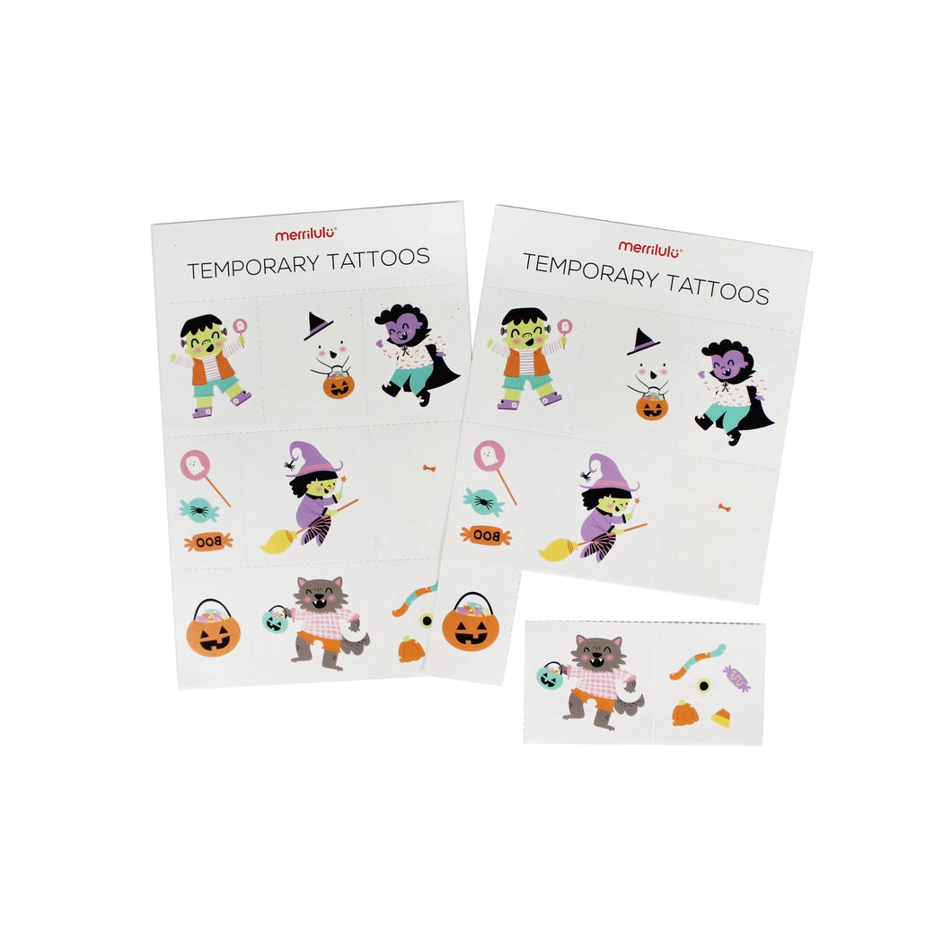Monster Mash Temporary Tattoos - Ellie and Piper