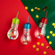 Holiday Light Bulb Tumblers