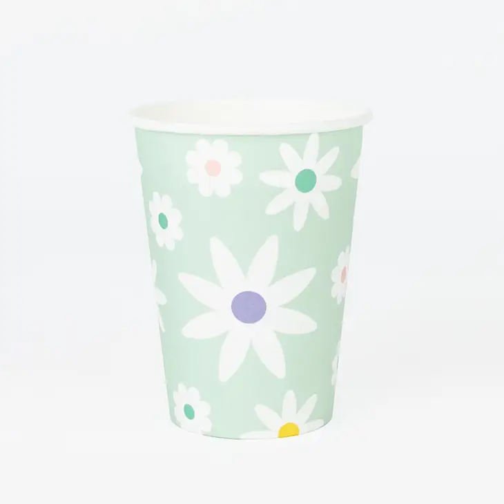 Daisy Print Cups - Ellie and Piper