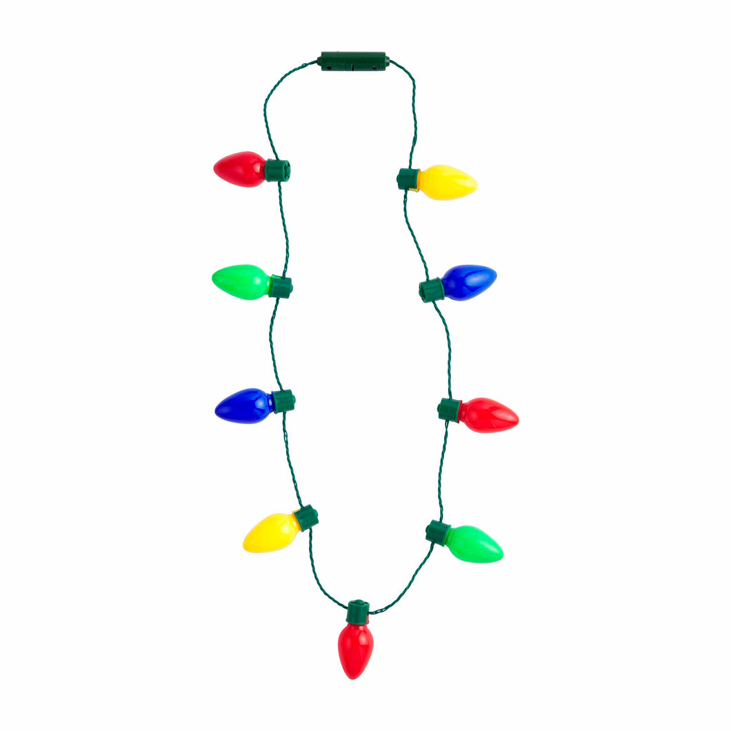 Light-Up Christmas Light Necklace - Ellie and Piper