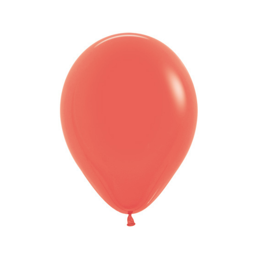 11" Fashion Coral Latex Balloon