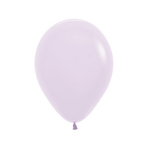 11" Matte Pastel Lilac Purple Latex Balloon - Ellie and Piper