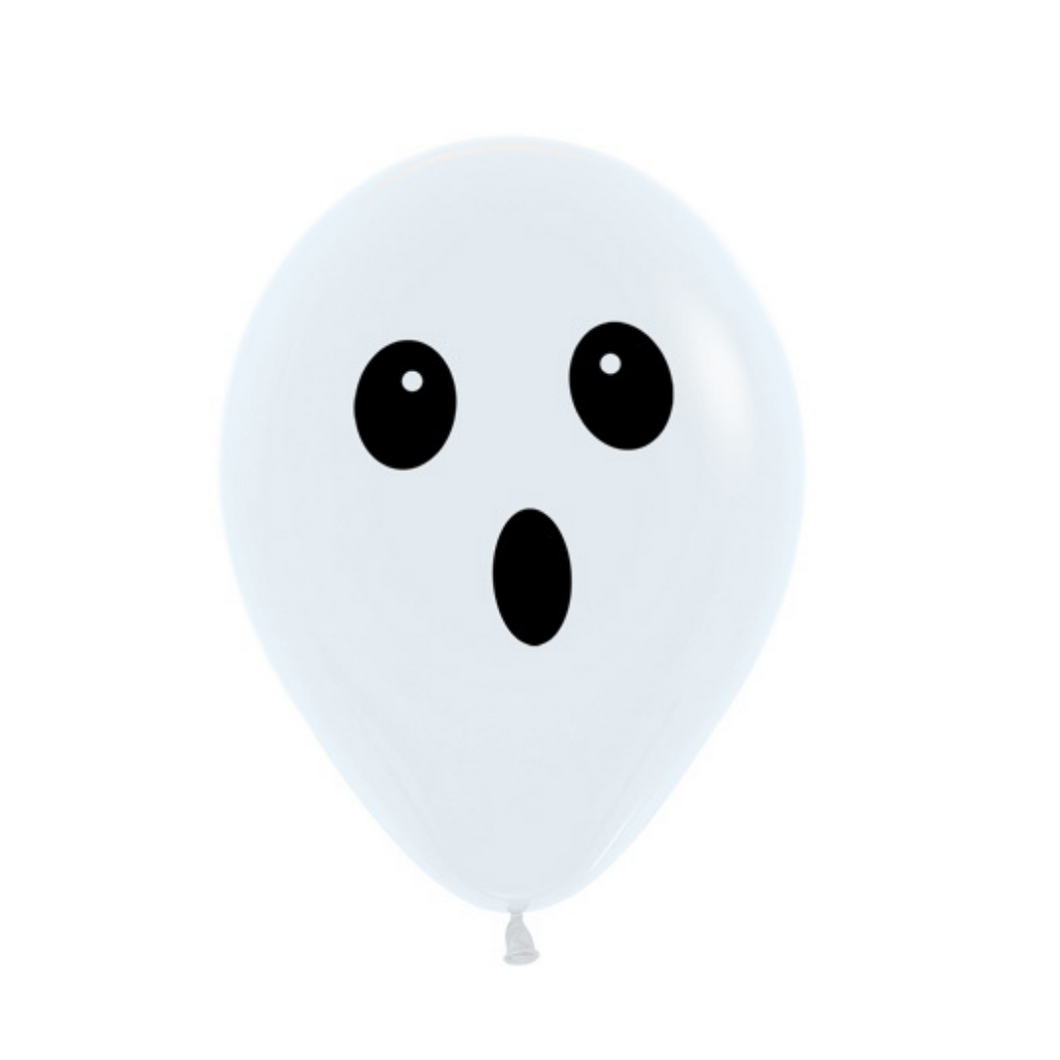 Ghost Face Latex Balloon - Ellie and Piper