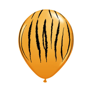 11" Tiger Stripes Latex Balloon - Ellie and Piper