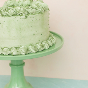 Melamine Cake Stand - Sage Green - Ellie and Piper