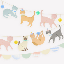 Cute Kittens Paper Garland - Ellie and Piper