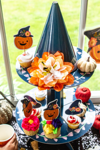 Witch's Hat Cupcake Stand - Ellie and Piper