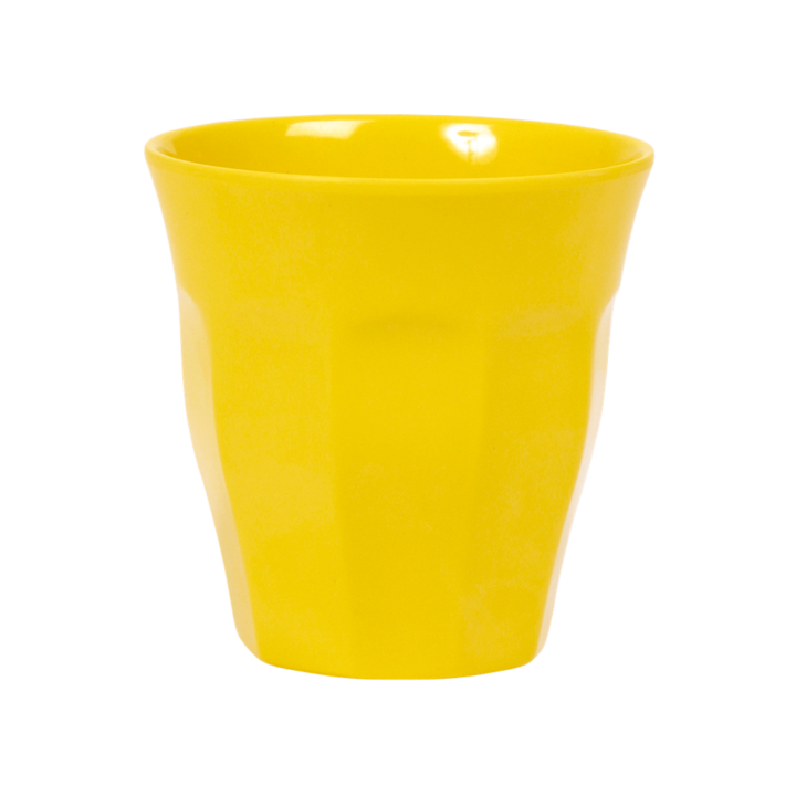 Medium Melamine Cup in Yellow - Ellie and Piper