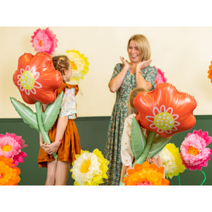 Flower With Stem Foil Balloon - Ellie and Piper