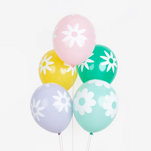 Daisy Printed Balloons - Ellie and Piper