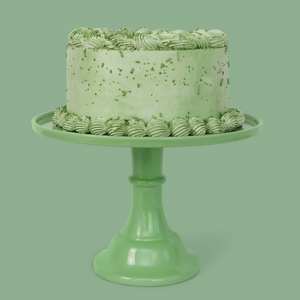 Melamine Cake Stand - Sage Green - Ellie and Piper