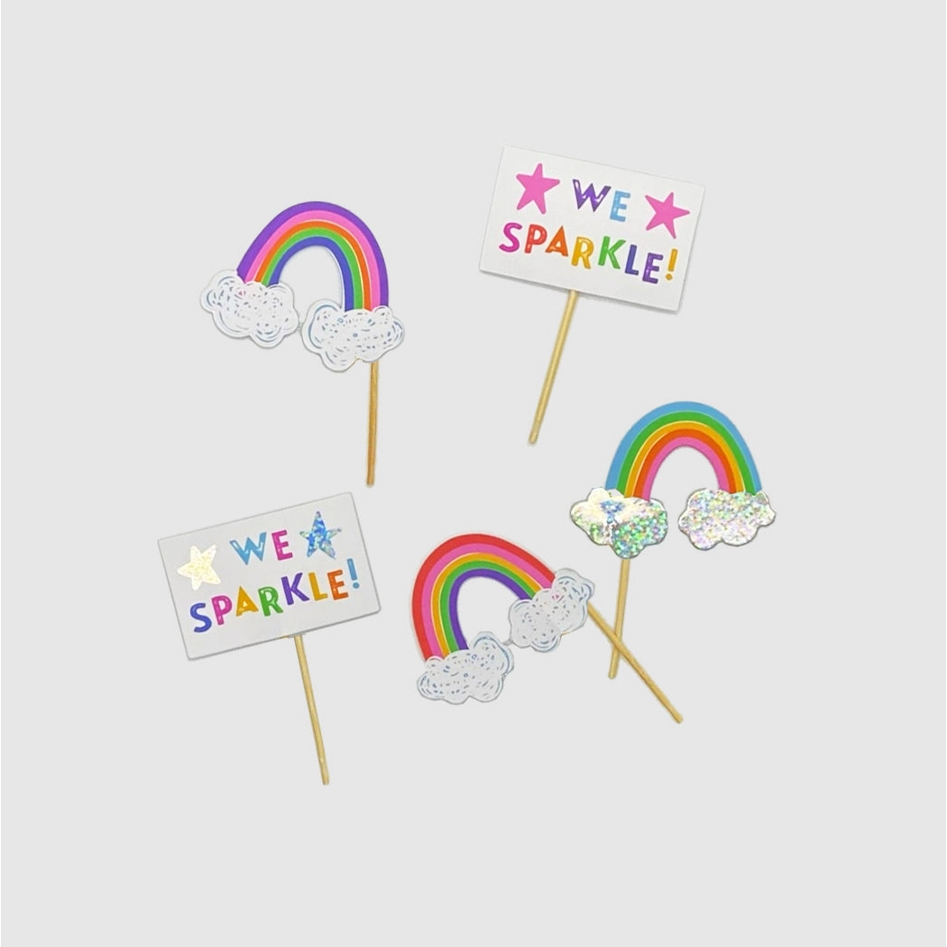 Coterie x Sparkella Rainbow Toppers - Ellie and Piper