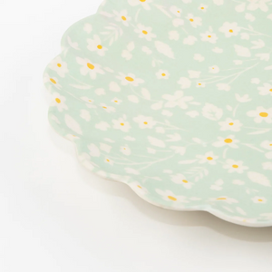 Reusable Floral Large Bamboo Plates - Ellie and Piper