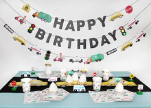Transportation Birthday Banner - Ellie and Piper