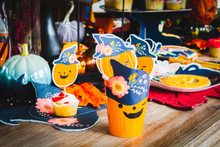 Pumpkin Paper Cups With a Hat Sleeve - Ellie and Piper