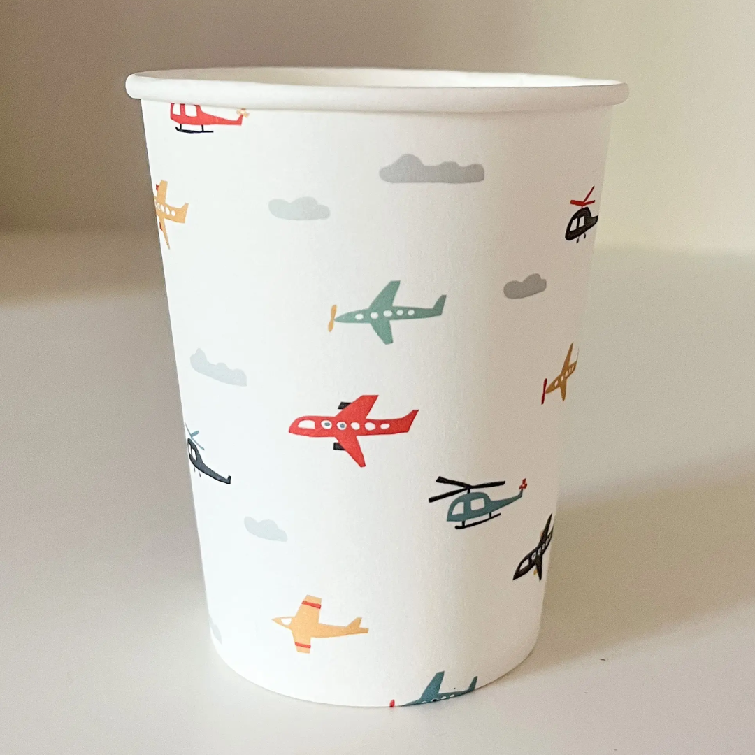 Airplane Cups | Ellie and Piper