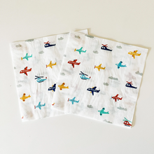 Airplane Napkins - Ellie and Piper