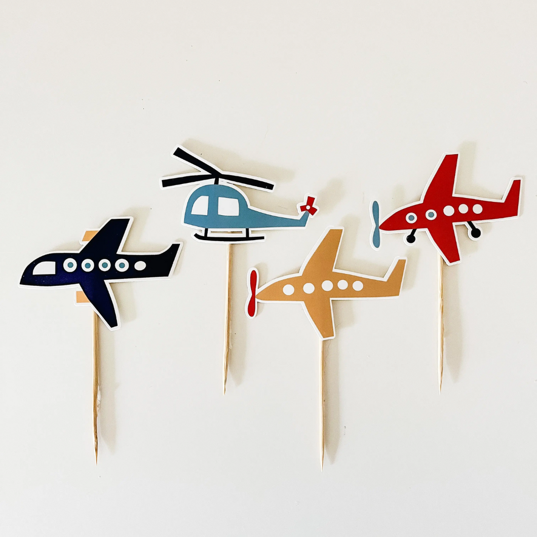 Airplane Wedding Cake Topper - Come Fly With Me Cake Topper - Pilot Ca