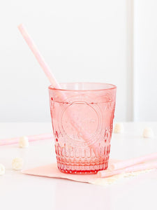 Pink with Moon and Stars Reusable Straws - Ellie and Piper