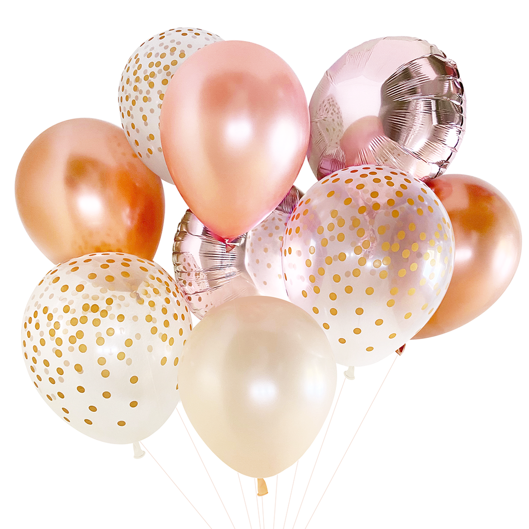 Balloon Bouquet - Rose Gold - Ellie and Piper