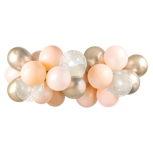 Balloon Garland - Pink and Gold - Ellie and Piper