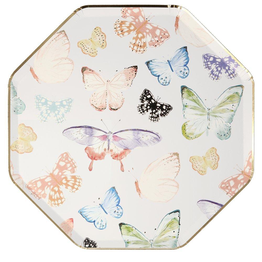 Butterfly Dinner Plates - Ellie and Piper