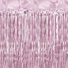 Heather Pink Fringe Curtain Backdrop - Ellie and Piper