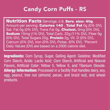 Candy Corn Puffs - Ellie and Piper