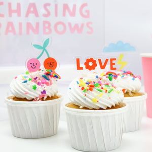 Chasing Rainbows Mini Topper Set - Ellie and Piper
