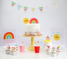 Chasing Rainbow Acrylic Drink Stirrers - Ellie and Piper