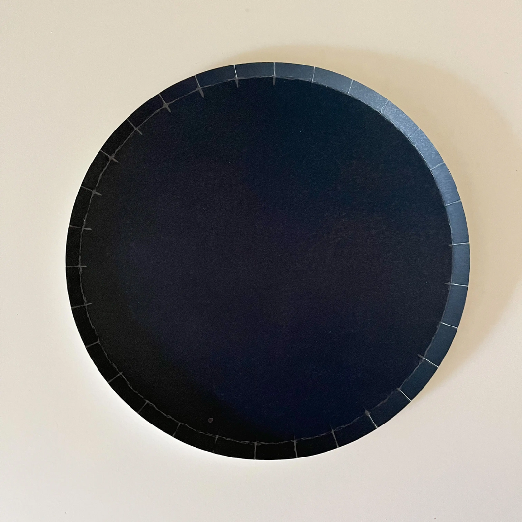 Navy blue online paper plates