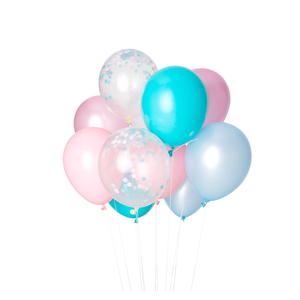 Cotton Candy Classic Balloons - Ellie and Piper