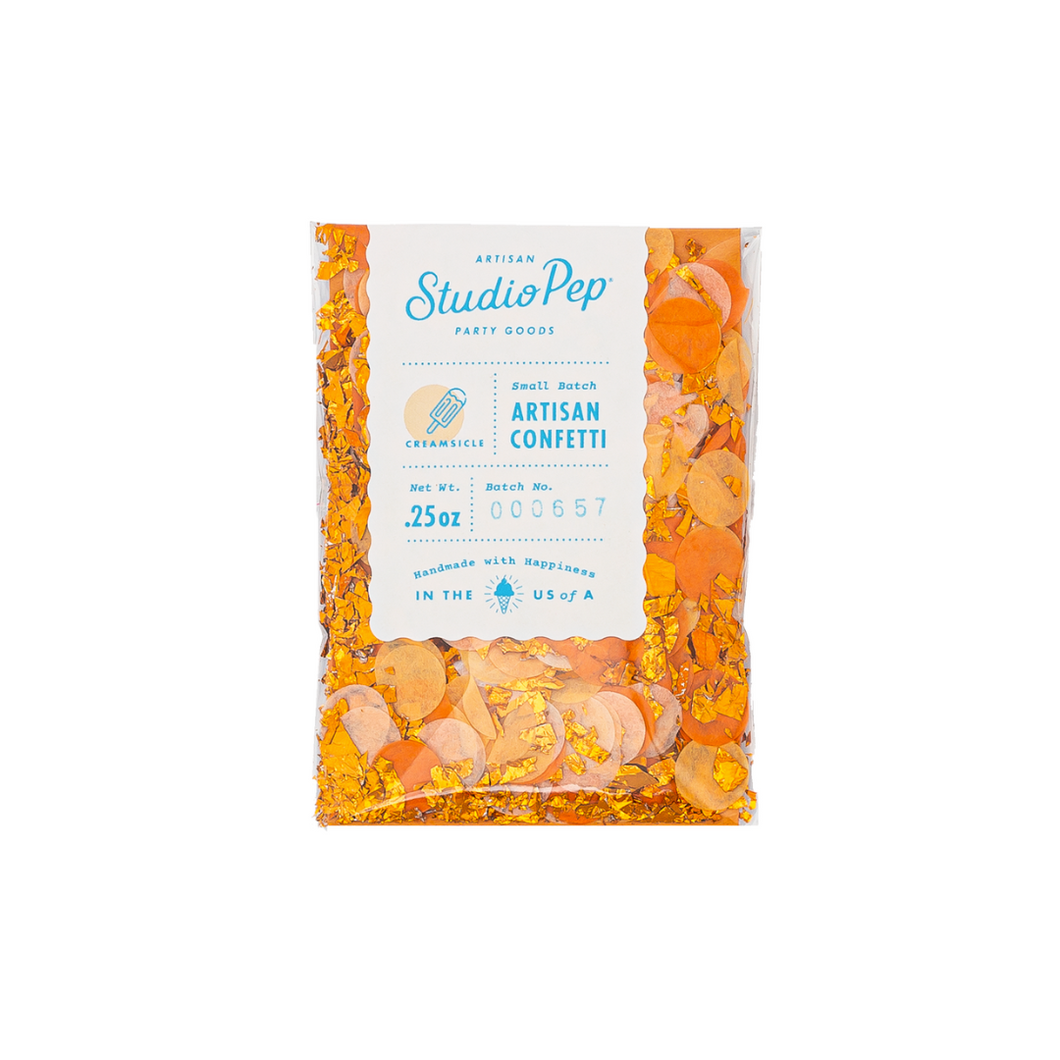 Creamsicle Orange Confetti Pack - Ellie and Piper