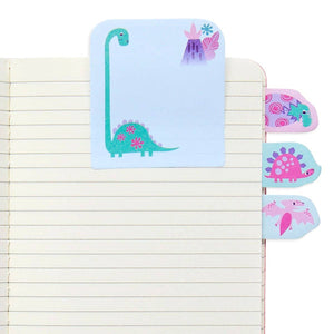 Cute Dinos Note Pals Sticky Tabs - Ellie and Piper