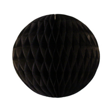 Black Tissue Paper Honeycomb Ball (2 sizes) - Ellie and Piper