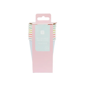 Eco-Friendly Pastel Paper Cups - Ellie and Piper
