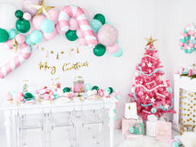 Pink Candy Cane Balloon - Ellie and Piper