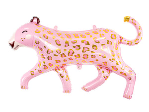Pink Leopard Foil Balloon - Ellie and Piper