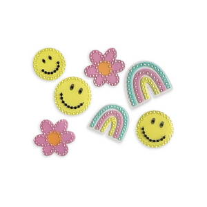 Smiley Face Jewels & Crayons Set - Ellie and Piper