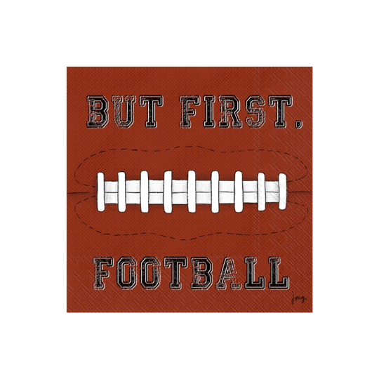 Football First Cocktail Napkins - Ellie and Piper