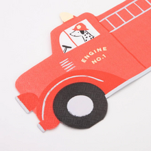 Fire Truck Napkins - Ellie and Piper