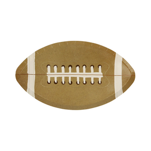 Football Plates - Ellie and Piper